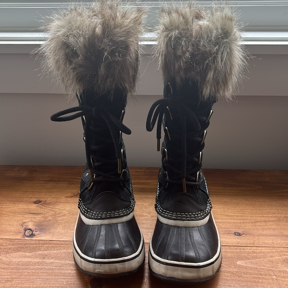 Sorel - Joan of arctic boot in black quarry - Picture 7 of 13